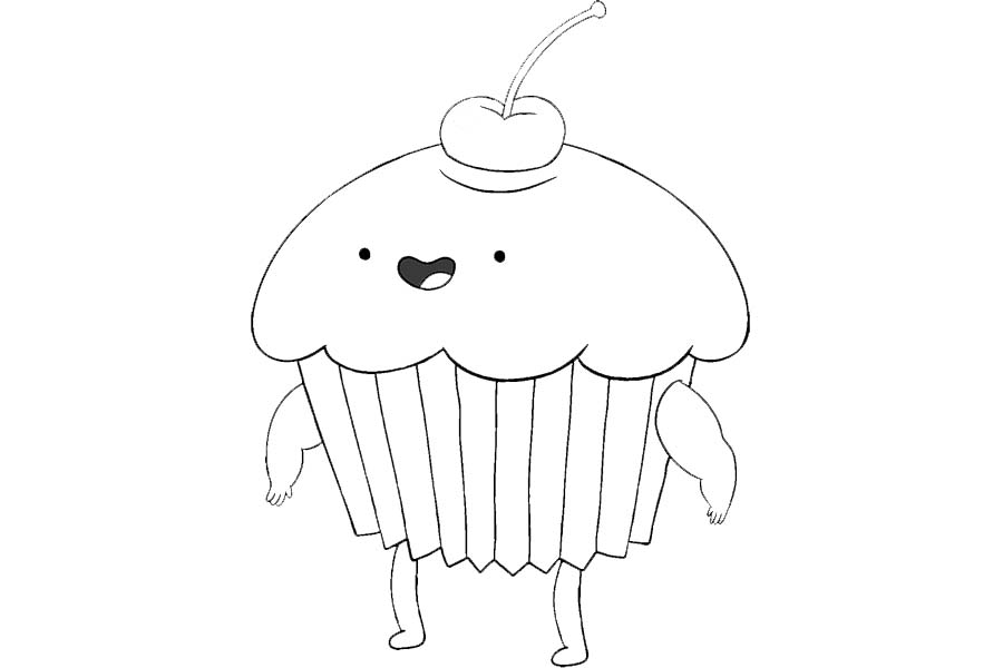 Charakter Cupcake